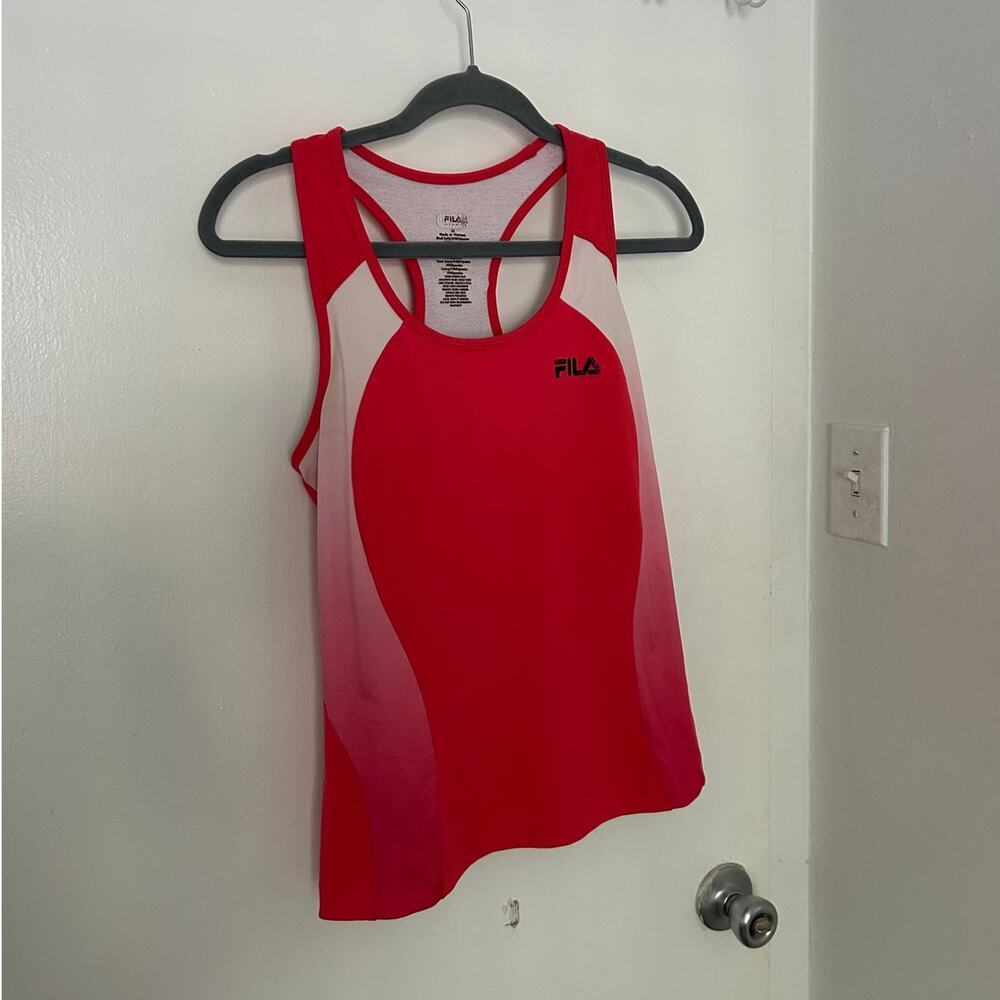 Vintage Fila Yoga Mom Tank Top